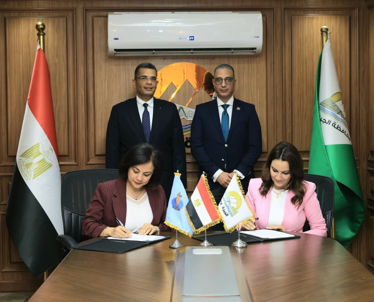 محافظا الجيزة والبحر الأحمر يشهدان توقيع بروتوكول توأمة لتعزيز التعاون في مجال «مدن التعلم»