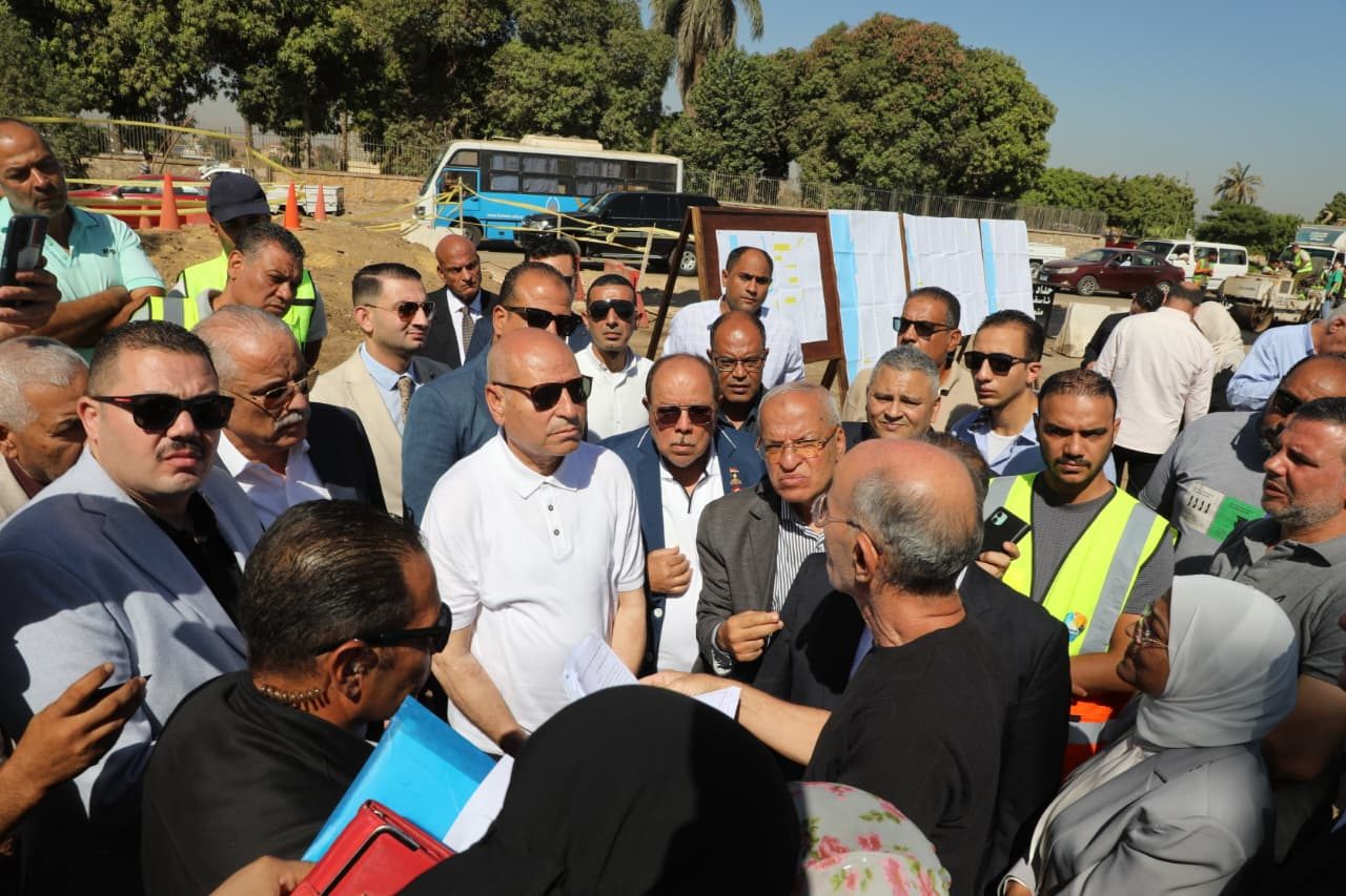 بـ مليار و400 مليون جنيه.. محافظ القاهرة يتفقد مشروع خطوط المياه الخارجية من محطة كفر العلو الجديدة