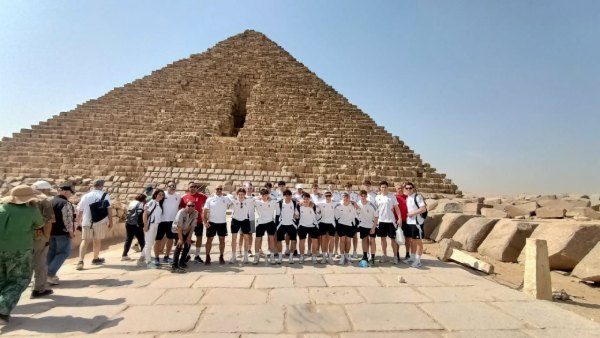منتخب المجر لشباب اليد في الاهرامات
