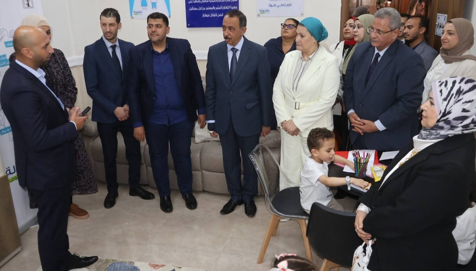 افتتاح غرفة صديقة للطفل بفرع المجلس في سوهاج
