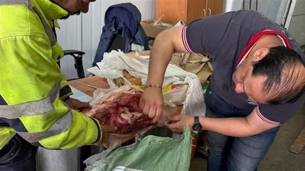 حملة تموينية ببور سعيد وضبط لحوم فاسدة