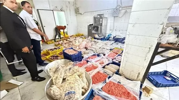 ضبط لحوم ودواجن غير صالحة للإستهلاك الآدمي