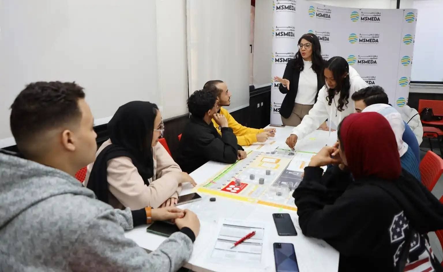 تدريب جديد لطلاب الجامعات على إدارة المشروعات بأسلوب عملي تفاعلي