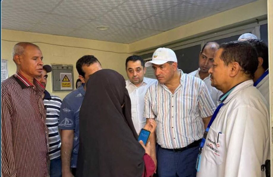 محافظ قنا في جولة ميدانية