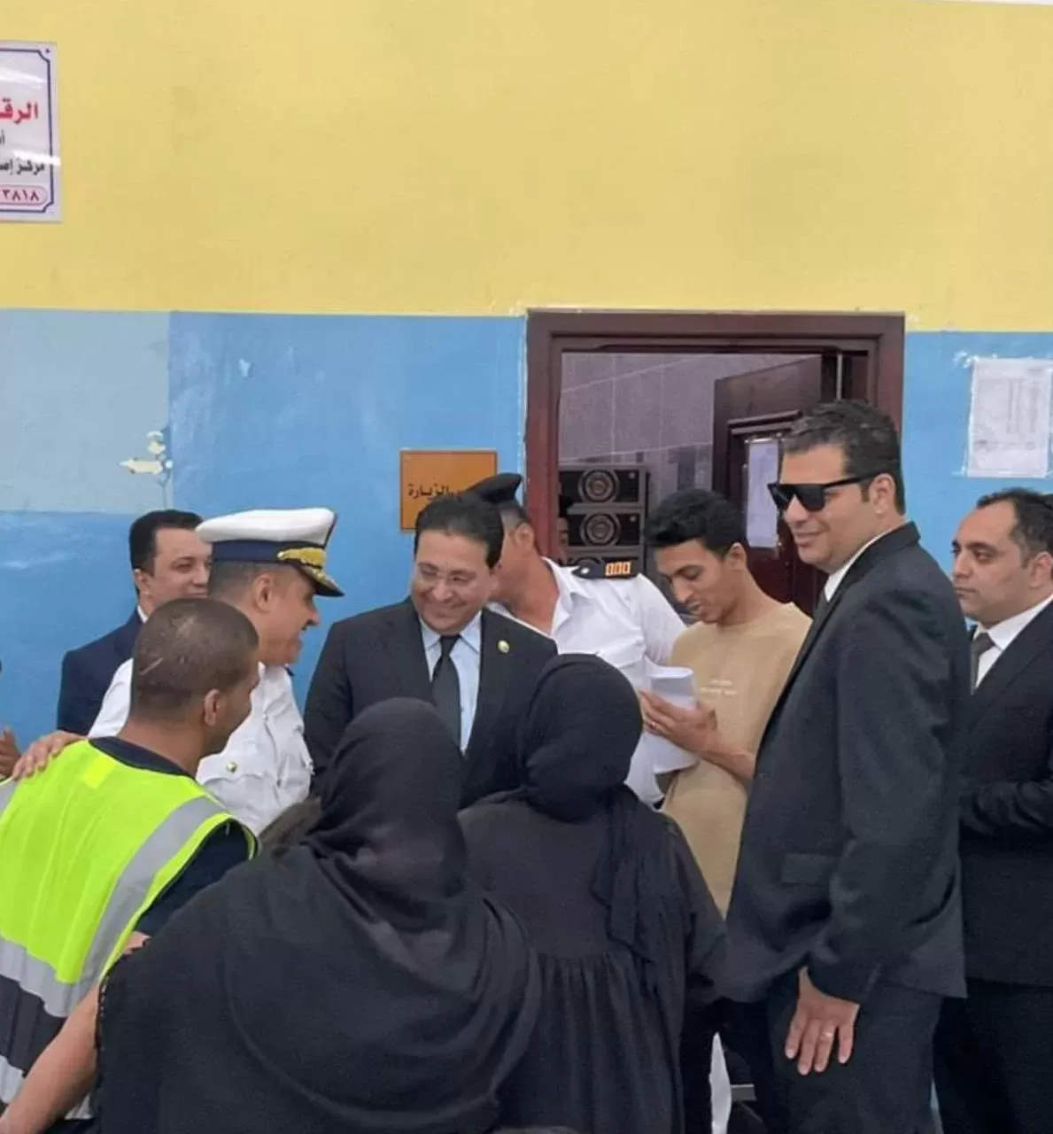 جانب من الزيارة