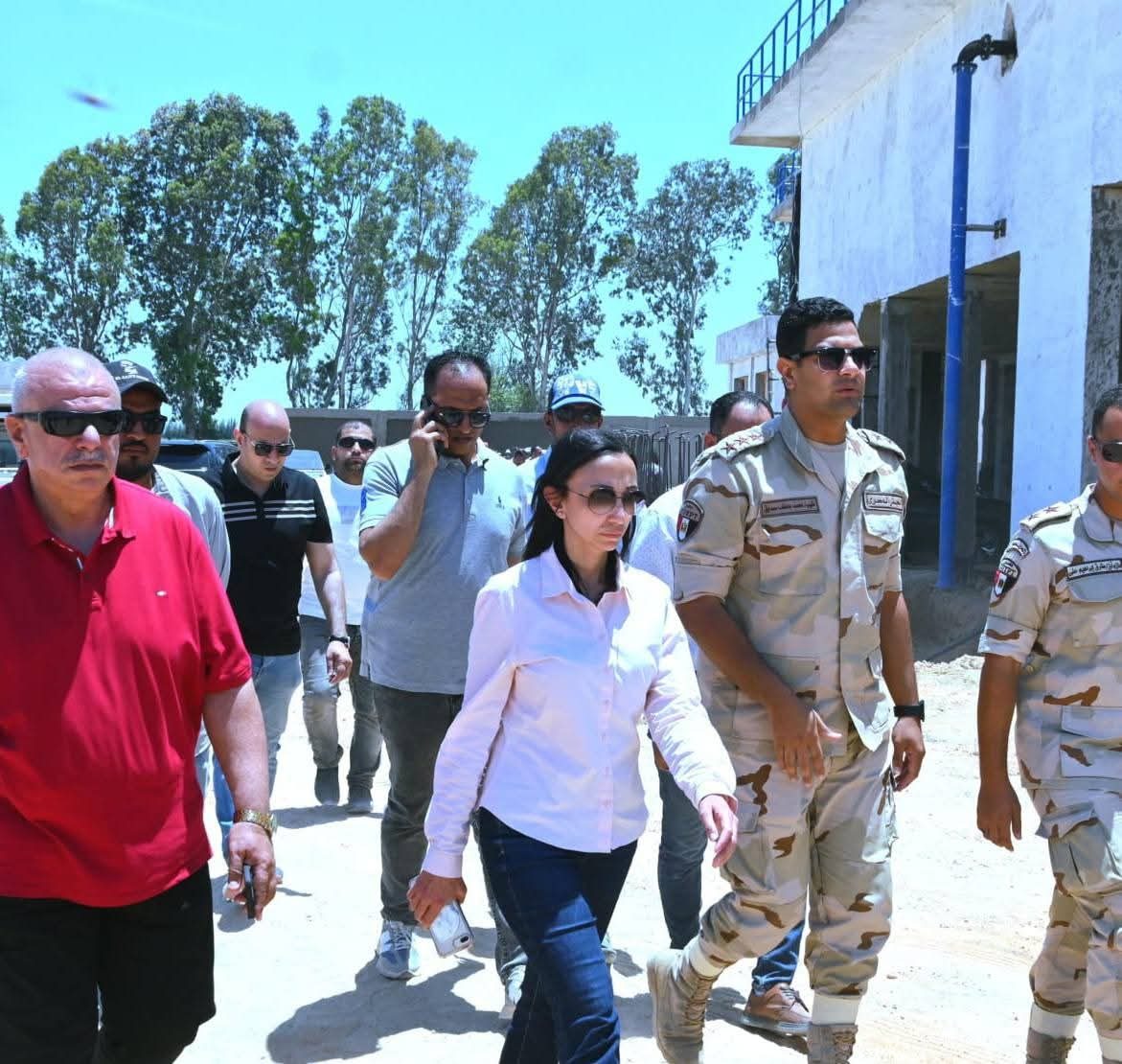 جولة محافظ البحيرة