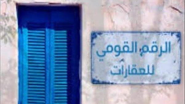 الرقم القومي للعقار.