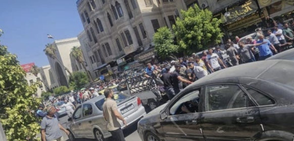 دوى أنفجار في دمشق