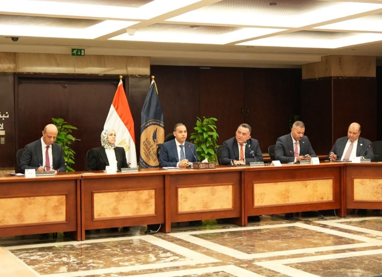 الرقابة المالية والبورصة والضرائب تبحث تعزيز التعاون لدعم سوق المال