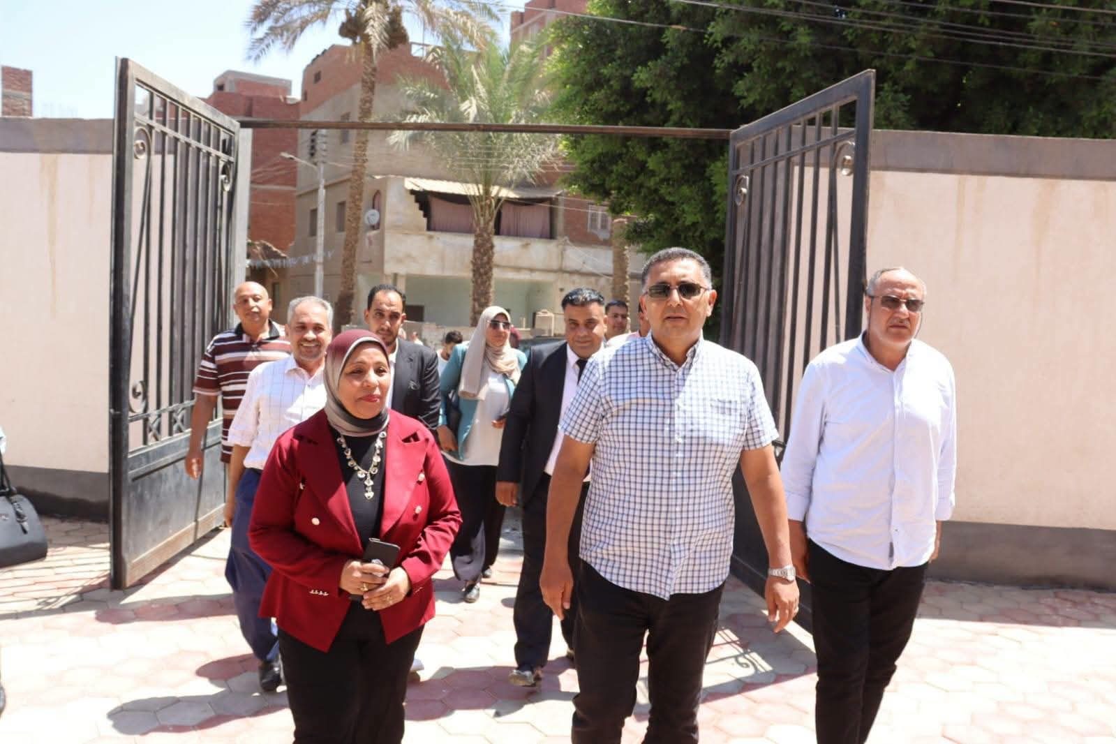 جولة ميدانية لمحافظ القليوبية