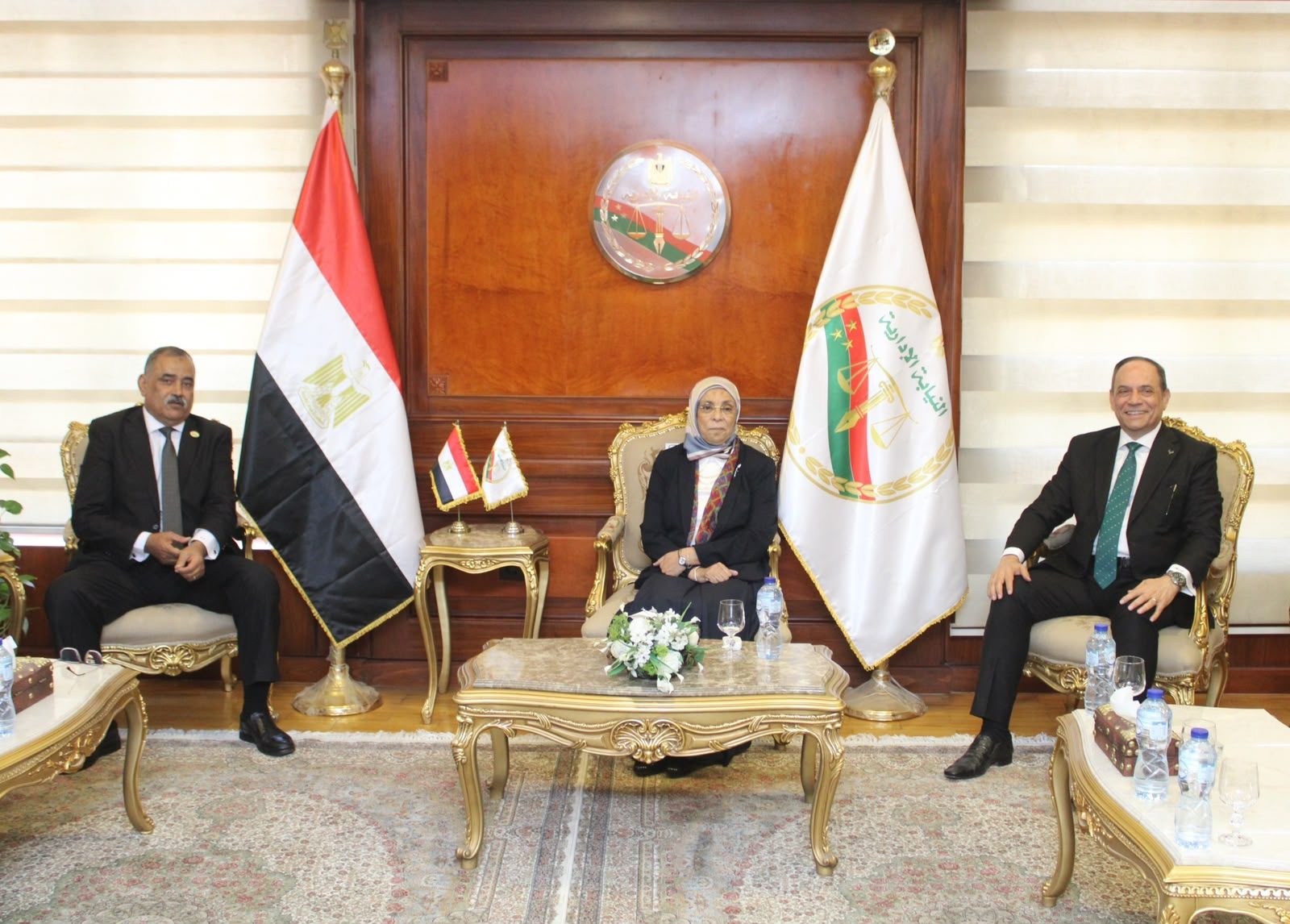 جانب من الزيارة