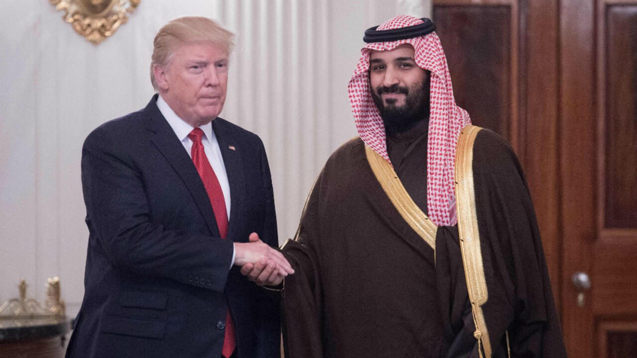 محمد بن سلمان وترامب