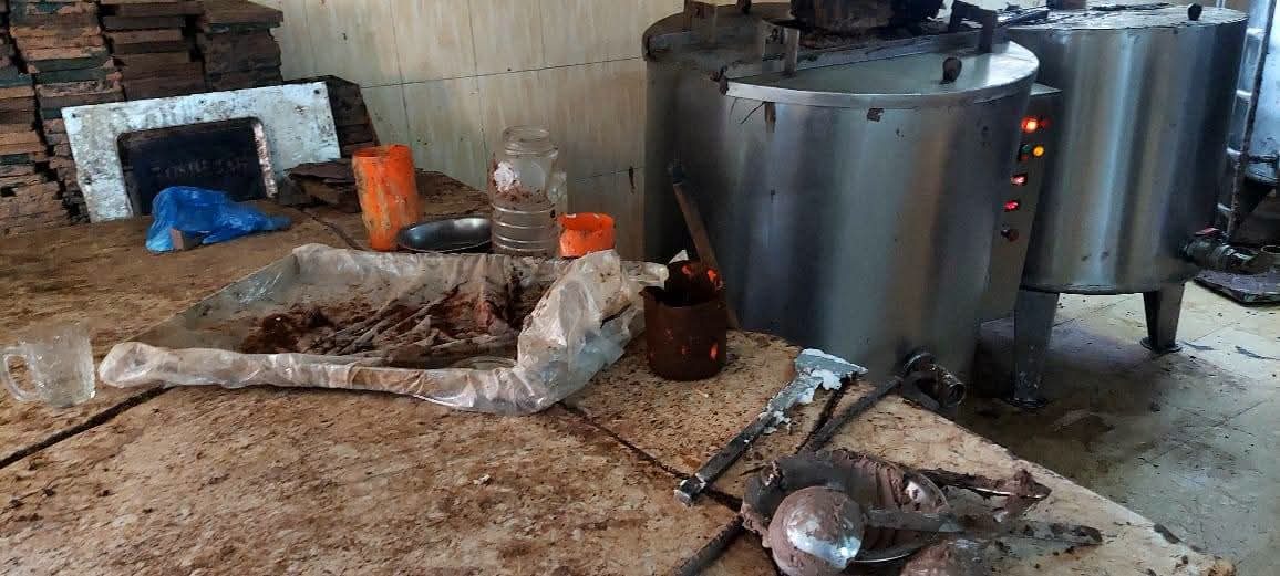 مصنع غير مرخص