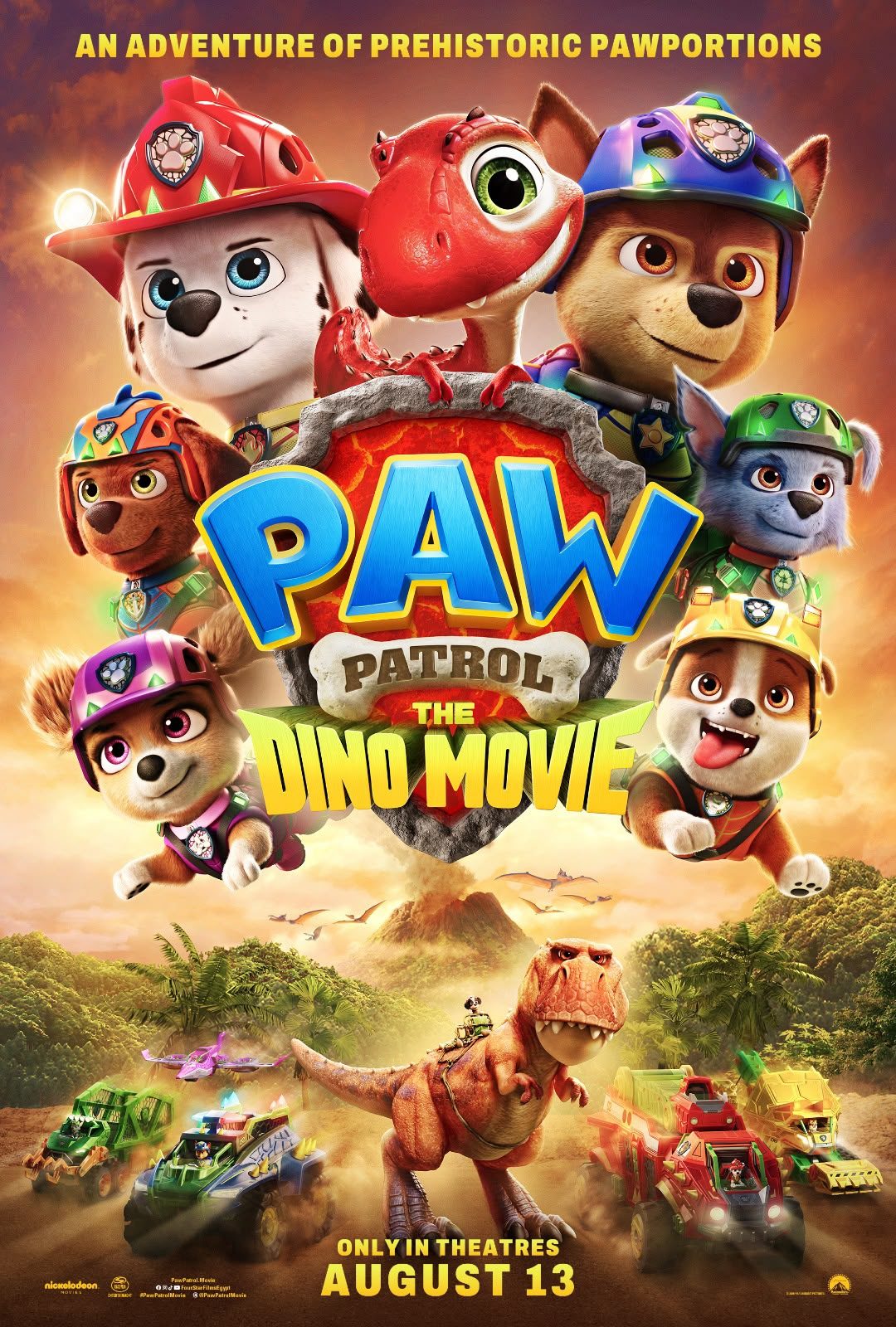 فيلم PAW PATROL: THE DINO MOVIE
