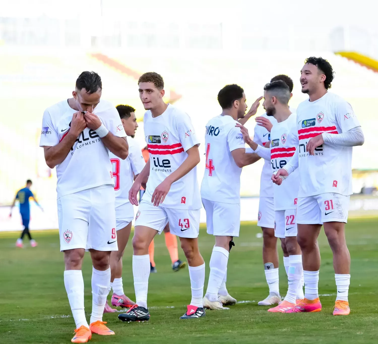 معتمد جمال يجري 4 تغييرات على تشكيل الزمالك في الشوط الثاني أمام أورانج