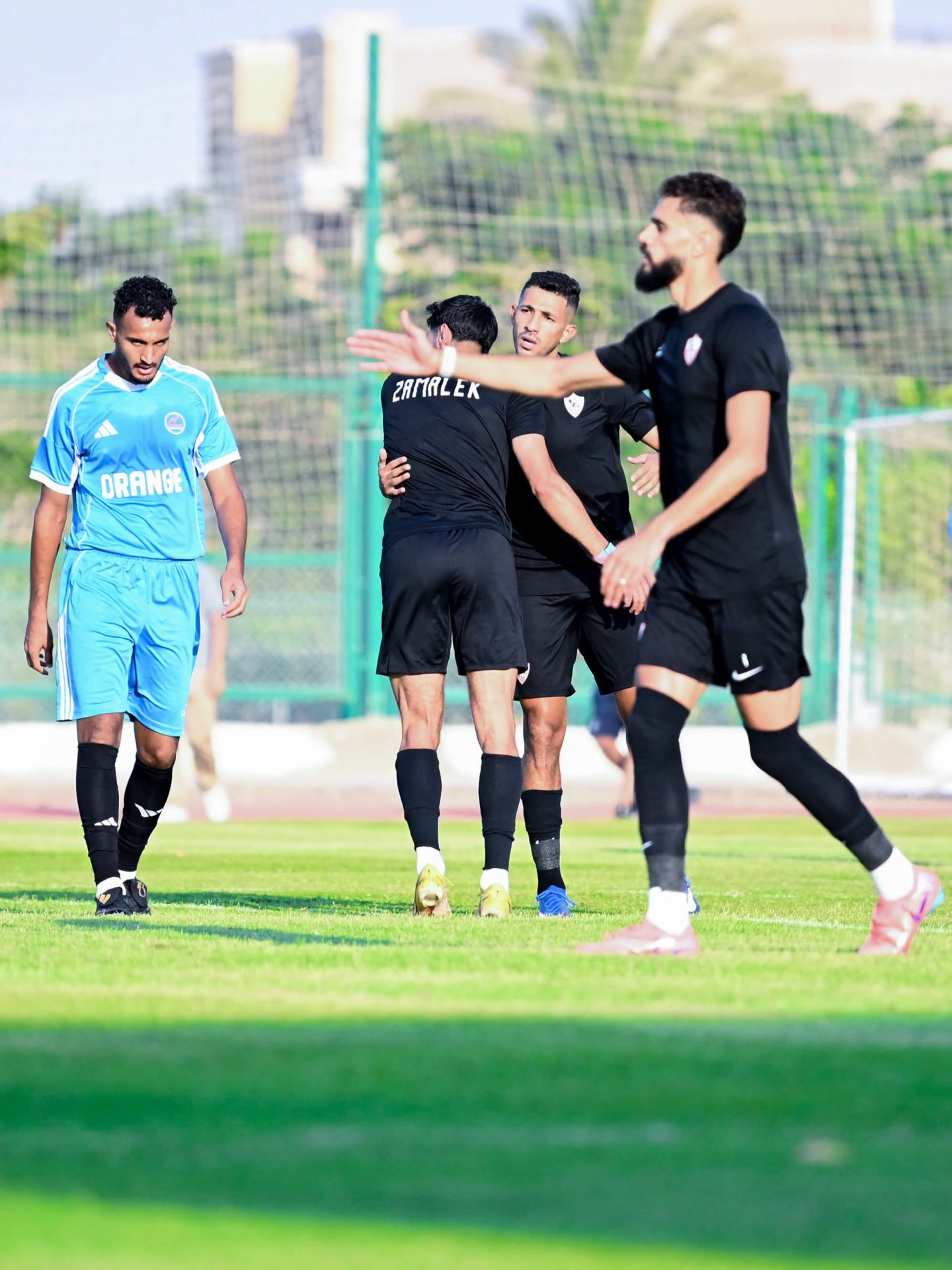 الزمالك يختتم استعداداته بفوز رباعي على أورانج في ودية العاصمة الإدارية