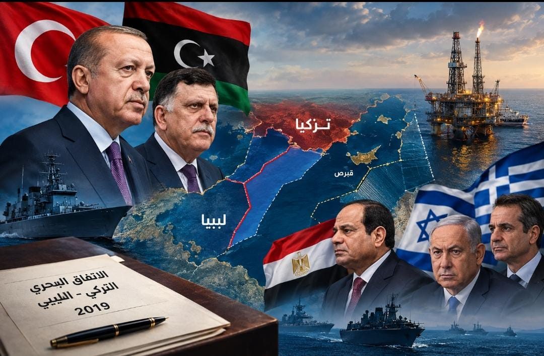 الاتفاق البحري التركي الليبي