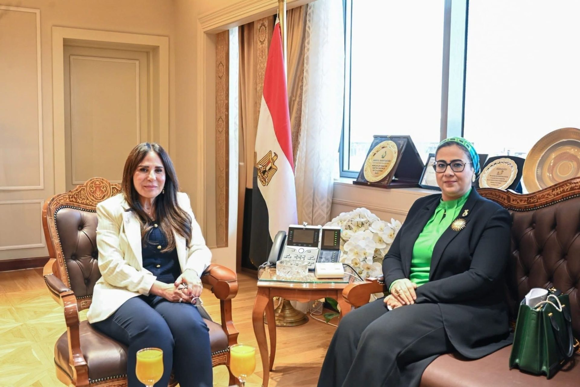 وزيرة الإسكان ورئيسة «القومي للمرأة» تبحثان إنشاء مقار للمجلس بالمدن الجديدة ودعم تمكين المرأة